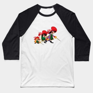 3 Musketeers Baseball T-Shirt